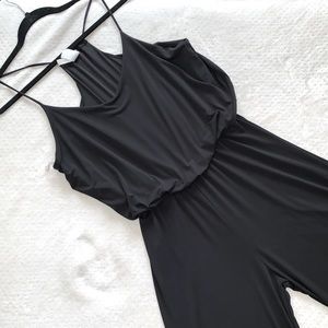 Sleeveless Full Length Jumpsuit